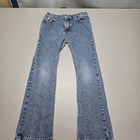 faded glory light wash denim jeans girls size 7 - Picture 8 of 8